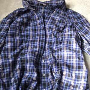 Blue flannel